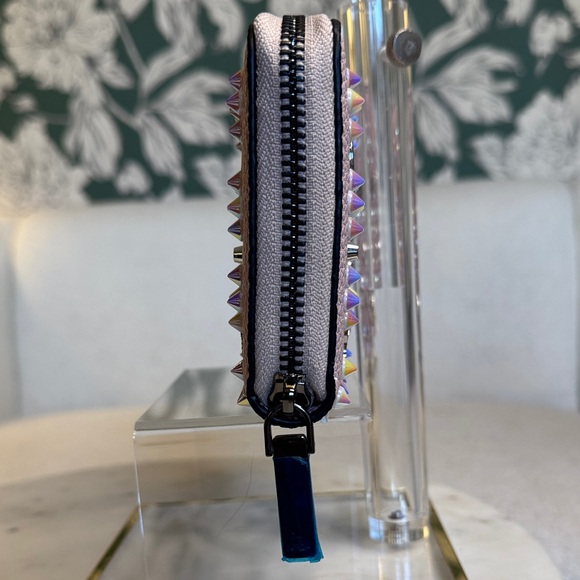 Christian Louboutin Authentic NIB Blush Pannetone Zippy Wallet, full incl - Picture 6 of 11